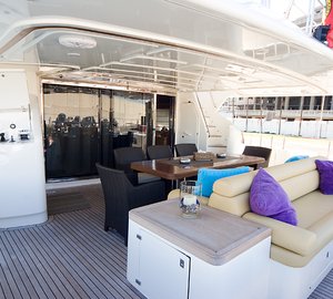 Yacht AQUAHOLIC - Aft Deck