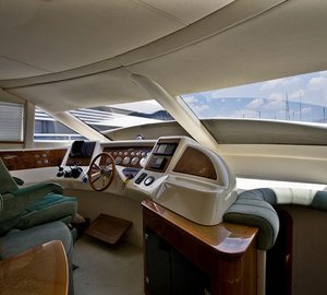 Yacht ARISTOTELIS - Pilothouse