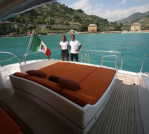 Yacht ASPRA 38 -  Aft Deck