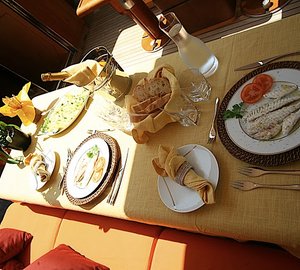 Yacht ASPRA 38 -  Al Fresco Dining