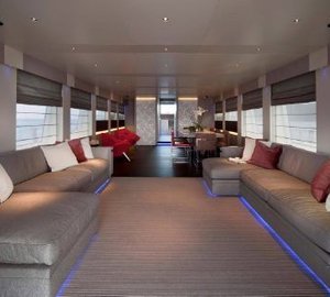 Yacht AURORA - Salon view