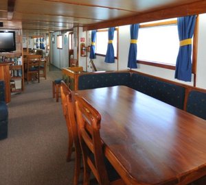 Yacht BELUGA -  Salon and Dining