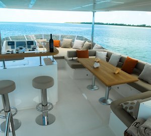 Yacht BIONDA - Flybridge Seating