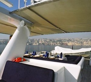 Yacht BLUE LADY -  Flybridge Dining