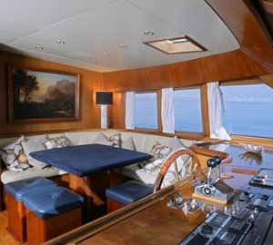 Yacht BLUE LADY -  Wheelhouse