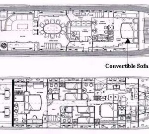Yacht BOJANGLES -  Layout