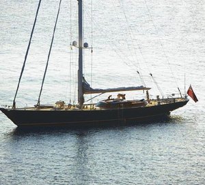 Yacht BOLERO - Anchored