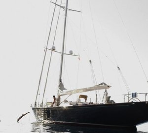 Yacht BOLERO - At Anchor