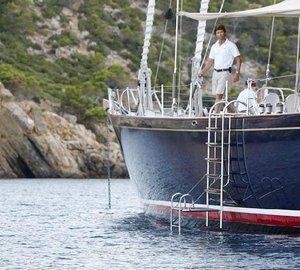 Yacht BOLERO - Swim Ladder