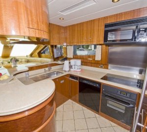 Yacht Bella Mare -  Country Kitchen Galley