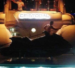 Yacht CRISTOBAL - Aft View