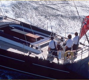 Yacht DARK STAR - Cockpit