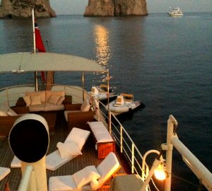 Yacht DP MONITOR - On Deck