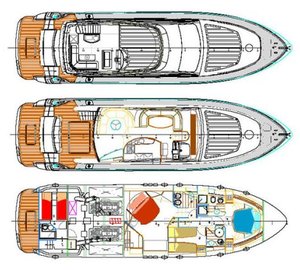 Yacht ESTELADA -  Layout