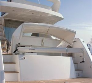 Yacht Enius - Aft Deck
