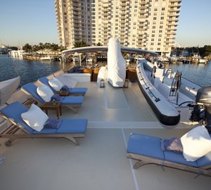 Yacht Georgiana - Sundeck