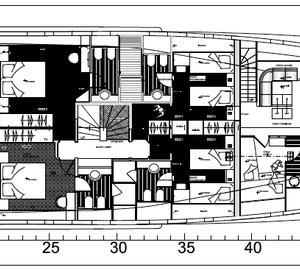 Yacht IDEFIX - Layout