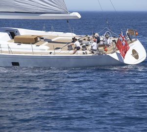 Yacht ILLUSION OF THE ISLES - Sailing - Aft view
