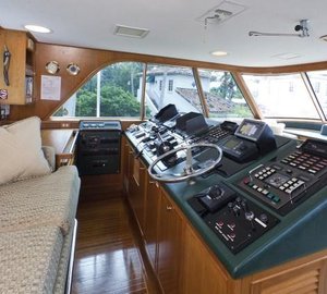 Yacht IMPETUOUS -  Wheelhouse