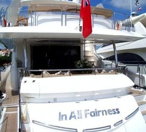 Yacht IN ALL FAIRNESS -  Aft View