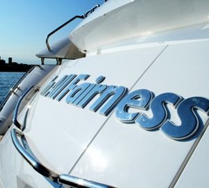 Yacht IN ALL FAIRNESS -  Swim Platform detail