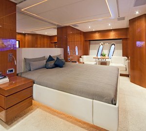 Yacht Irina Esc - Master Cabin