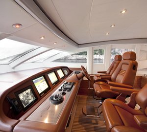 Yacht Irina Esc - Wheelhouse