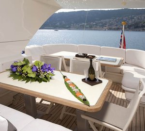 Yacht LA MASCARADE -  Al Fresco Dining