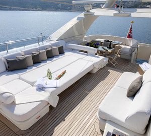 Yacht LA MASCARADE -  Top Deck