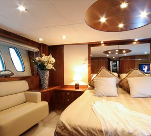 Yacht LADY T - Master Cabin