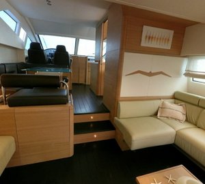 Yacht LUCIGNOLO - Salon looking forward