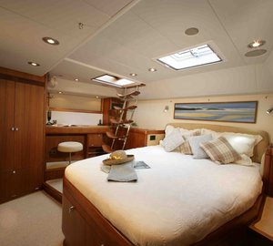 Yacht LUSKENTYRE -  Master Cabin