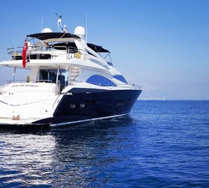 Yacht Live the Moment - Stern