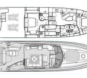 Yacht MALBEC -  Layout
