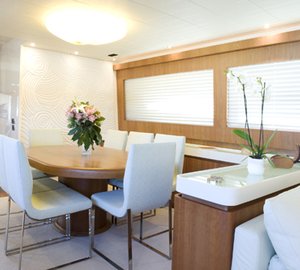 Yacht MARY FOR EVER -  Dining Area
