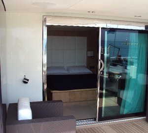 Yacht MASTIFF -  Master Cabin with private deck