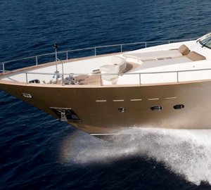 Yacht MAYAMA -  View of Bow and Sunbathing Area