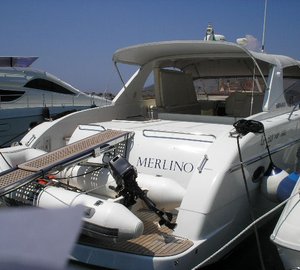 Yacht MERLINO - Aft View