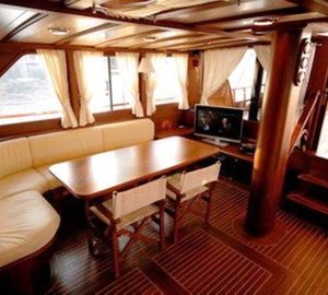 Yacht MIKADO -  Dining