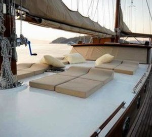 Yacht MIKADO -  Fordeck Sunpads