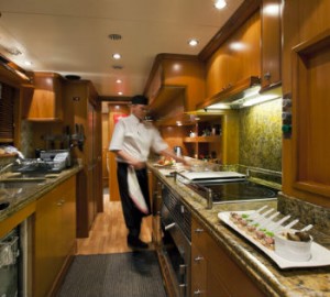 Yacht NEW STAR - galley