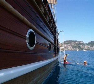 Yacht NIKOLAS -  Swimming