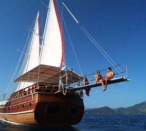 Yacht NIKOLAS -  Walking the plank