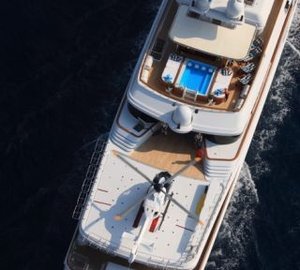 Yacht NOMAD - From Above