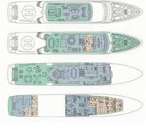 Yacht NOMAD - Layout