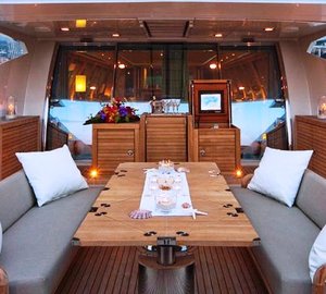 Yacht Natalia - Aft Deck