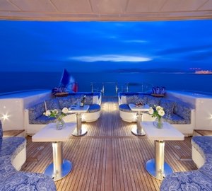Yacht O -  Aft Deck