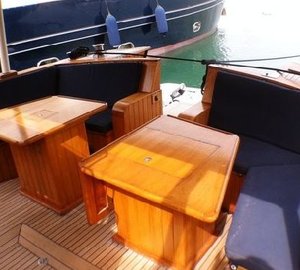 Yacht OLD DREAM - Aft Deck