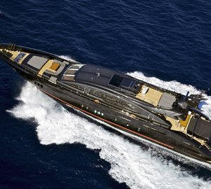 Yacht OPATI - From Above