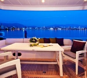 Yacht PAMANGO -  Aft deck